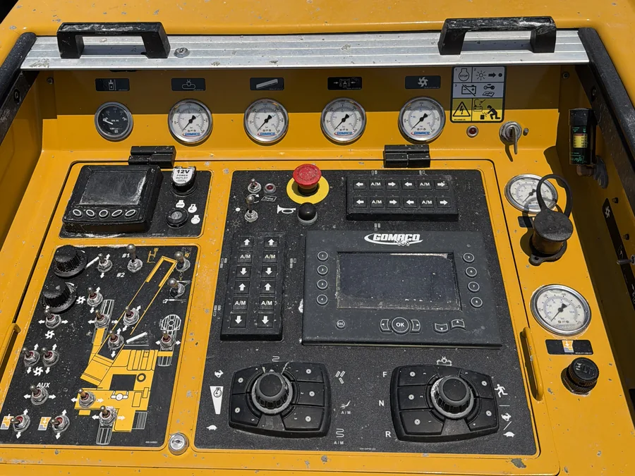 GOMACO Paver Console — Equipment Wash — After